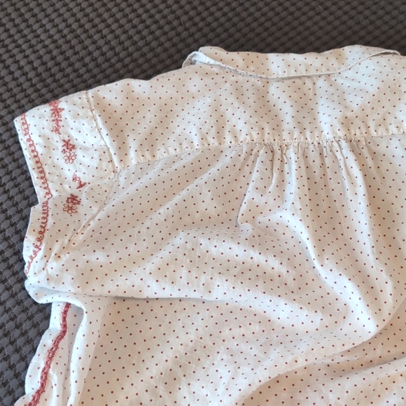 💮 Maeve by Anthropologie Peasant Embroidered Riley Tunic Blouse - Picture 4 of 9